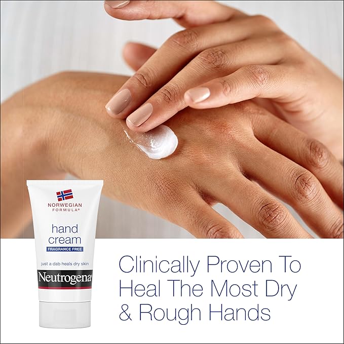 Neutrogena Norwegian Formula Hand Cream FragranceFree, 2 Ounce