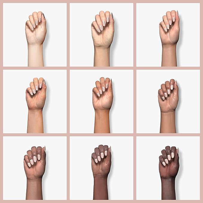Revel Nail Dip Powder - Nude Pink Powder Dip Nail Polish, Chip Resistant Dip Nail Powder with Vitamin E and Calcium, DIY Manicure, Runway
