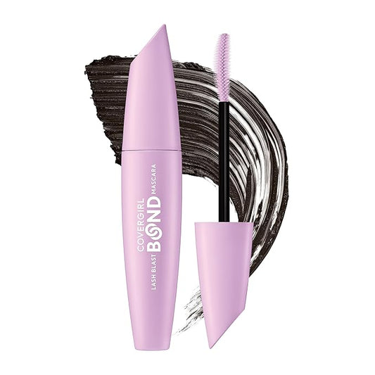 COVERGIRL Lash Blast Bond Volume Mascara - 815 - Brown, Bonding Complex to Condition & Nourish Lashes, Smudge-Proof, Clump-Free, Volumizing, Vegan Formula