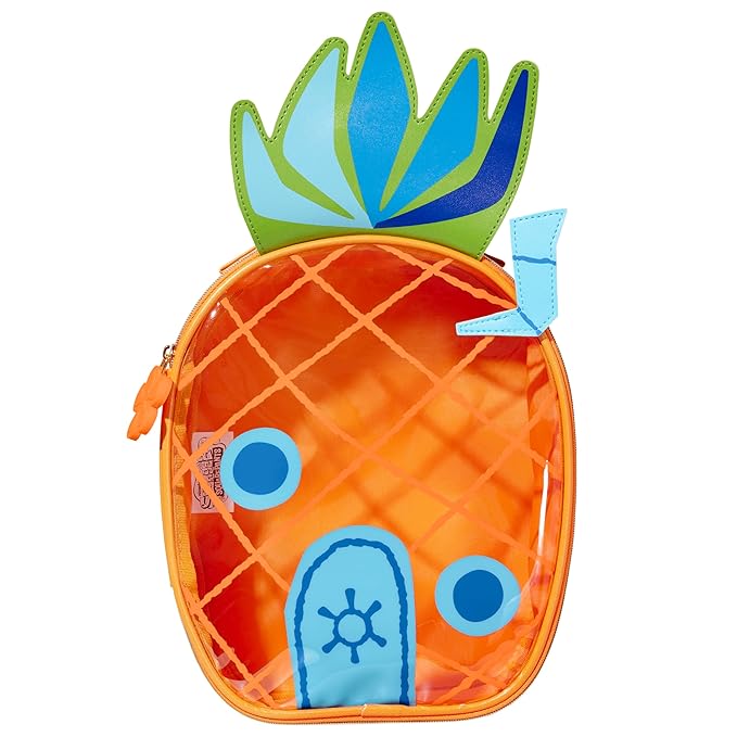 wet n wild SpongeBob Makeup Bag, Fun Full Zip Closure & Travel Friendly Handle – Pineapple House