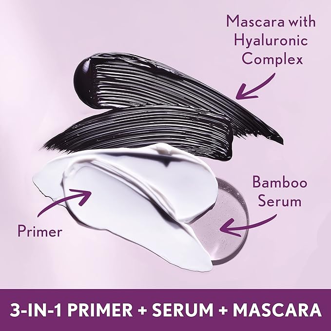 COVERGIRL Simply Ageless Lash Plumping Mascara, Black Water Resistant, Pack of 1