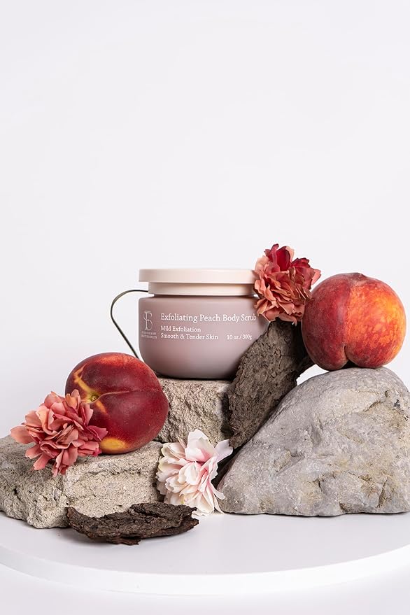 Exfoliating Peach Body Scrub, Studio for Body Beauty Products, 0.07 Ounce (Pack of 150)