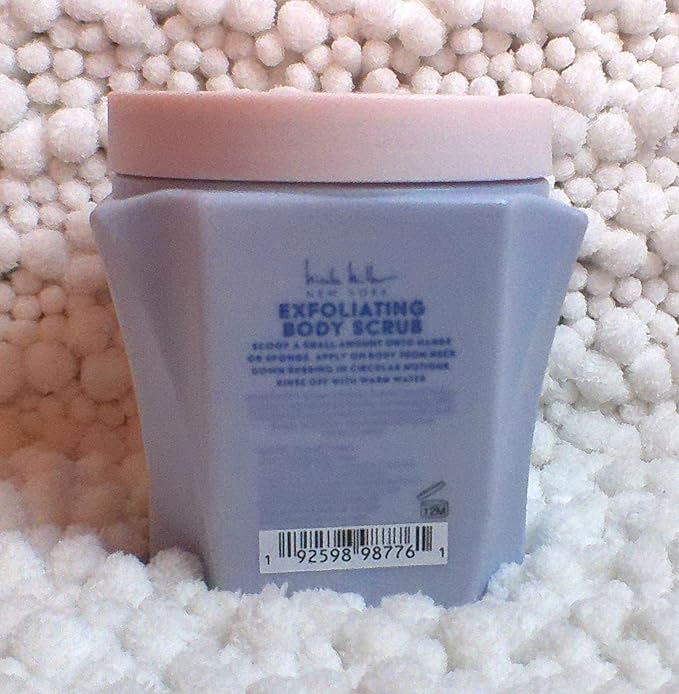 Nicole Miller Exfoliating Body Scrub for All Skin Types 22.9 oz (22.9, Cottan Candy Blue), 1.43 Pound (Pack of 1)