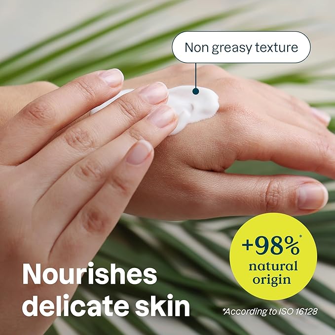 ATTITUDE Hand Cream for Sensitive Skin with Oat, EWG Verified, Dermatologically Tested, Vegan, Avocado Oil, 2.5 Fl Oz
