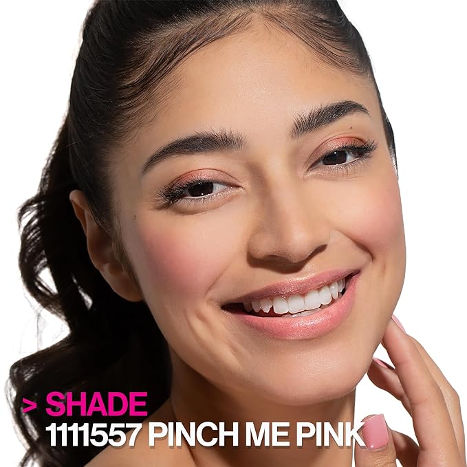 wet n wild Color Icon Blush, Effortless Glow & Seamless Blend infused with Luxuriously Smooth Jojoba Oil, Sheer Finish with a Matte Natural Glow, Cruelty-Free & Vegan - Pearlescent Pink(Packaged)