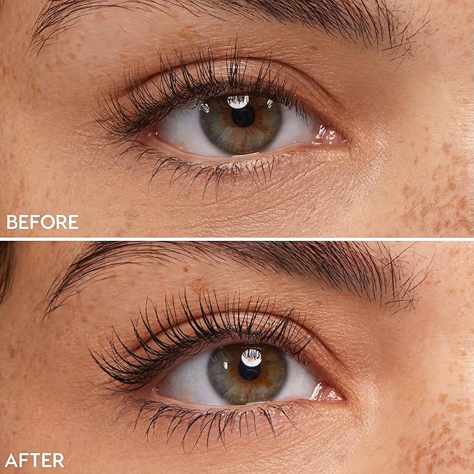 ColourPop Level Up Lengthening Mascara - Ultra-Pigmented Brown Mascara to Lift, Lengthen & Separate Lashes - Made with a Precision Tip Tapered Brush - Brown (0.25 fl oz)