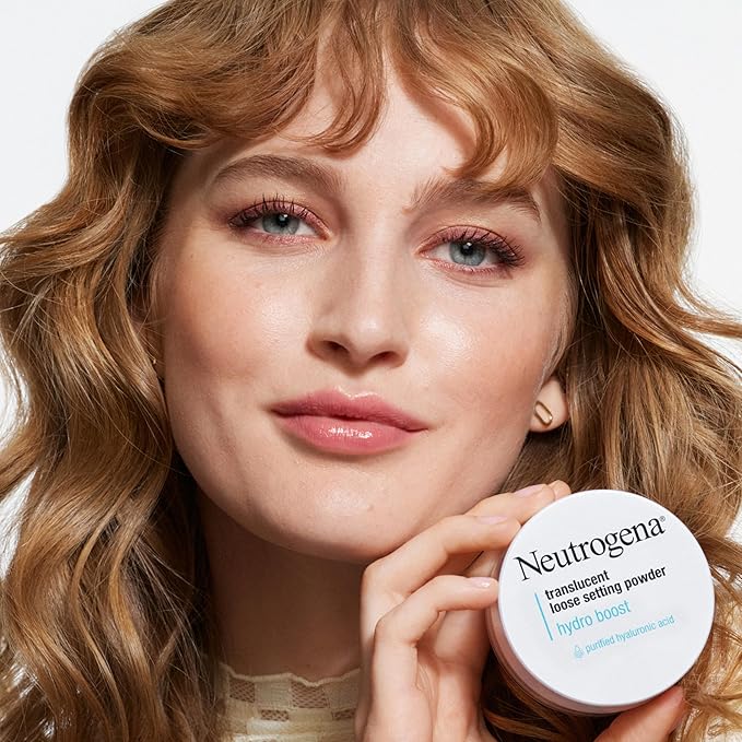 Neutrogena Hydro Boost Translucent Loose Setting Powder with Purified Hyaluronic Acid, .44 oz